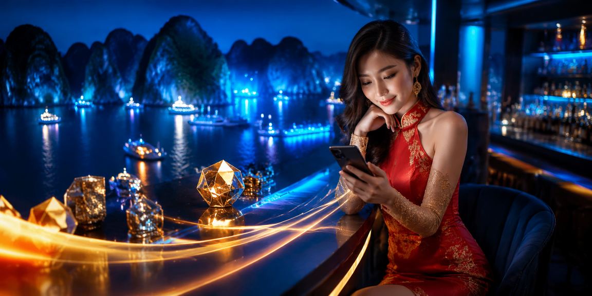 Lễ hội Hạ Long minh họa thói quen đọc mẹo cá cược trên điện thoại