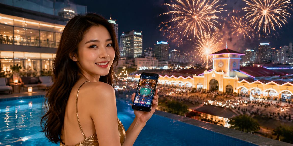 Không khí lễ hội TP Hồ Chí Minh gợi nhóm game bài đang được chú ý